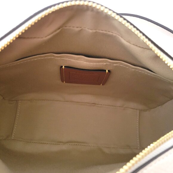 Coach CBA65 Strawberry Print Jamie Camera Bag Crossbody Chalk Multi - Picture 7 of 7